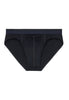 Front cutout view of HO navy cotton Briefs HO1