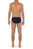 General view of a men model wearing HO navy cotton Briefs HO1