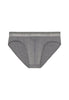 Front cutout view of HO grey cotton Briefs HO1