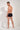 General view of a men model wearing HO black  Swim Shorts
