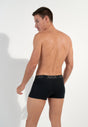 Back view of a men model wearing HO multiple colours 1 cotton Boxer Briefs HO1 2p
