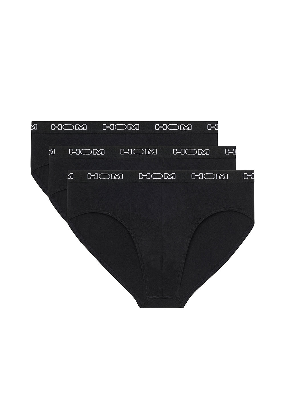 Front cutout view of HO multiple colours 1 cotton Mini Briefs 3p