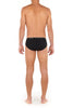 Back view of a men model wearing HO multiple colours 2 cotton Mini Briefs 3p