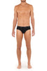 Front view of a men model wearing HO multiple colours 2 cotton Mini Briefs 3p