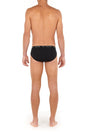 Back view of a men model wearing HO multiple colours 2 cotton Mini Briefs 3p