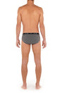 General view of a men model wearing HO multiple colours 2 cotton Mini Briefs 3p