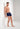 General view of a men model wearing HO navy print/navy/navy cotton Boxer Briefs 3p