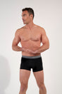 General view of a men model wearing HO black/black/black  Boxer Briefs 3p