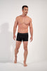 General view of a men model wearing HO black/black/black  Boxer Briefs 3p
