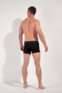 General view of a men model wearing HO black/black/black  Boxer Briefs 3p