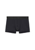 Front cutout view of HO black print  Boxer Briefs