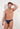 Front view of a men model wearing HO navy  Comfort Micro Briefs