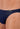 Close-up view of a men model wearing HO navy  Comfort Micro Briefs