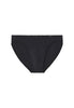 Front cutout view of HO black print  Comfort Micro Briefs