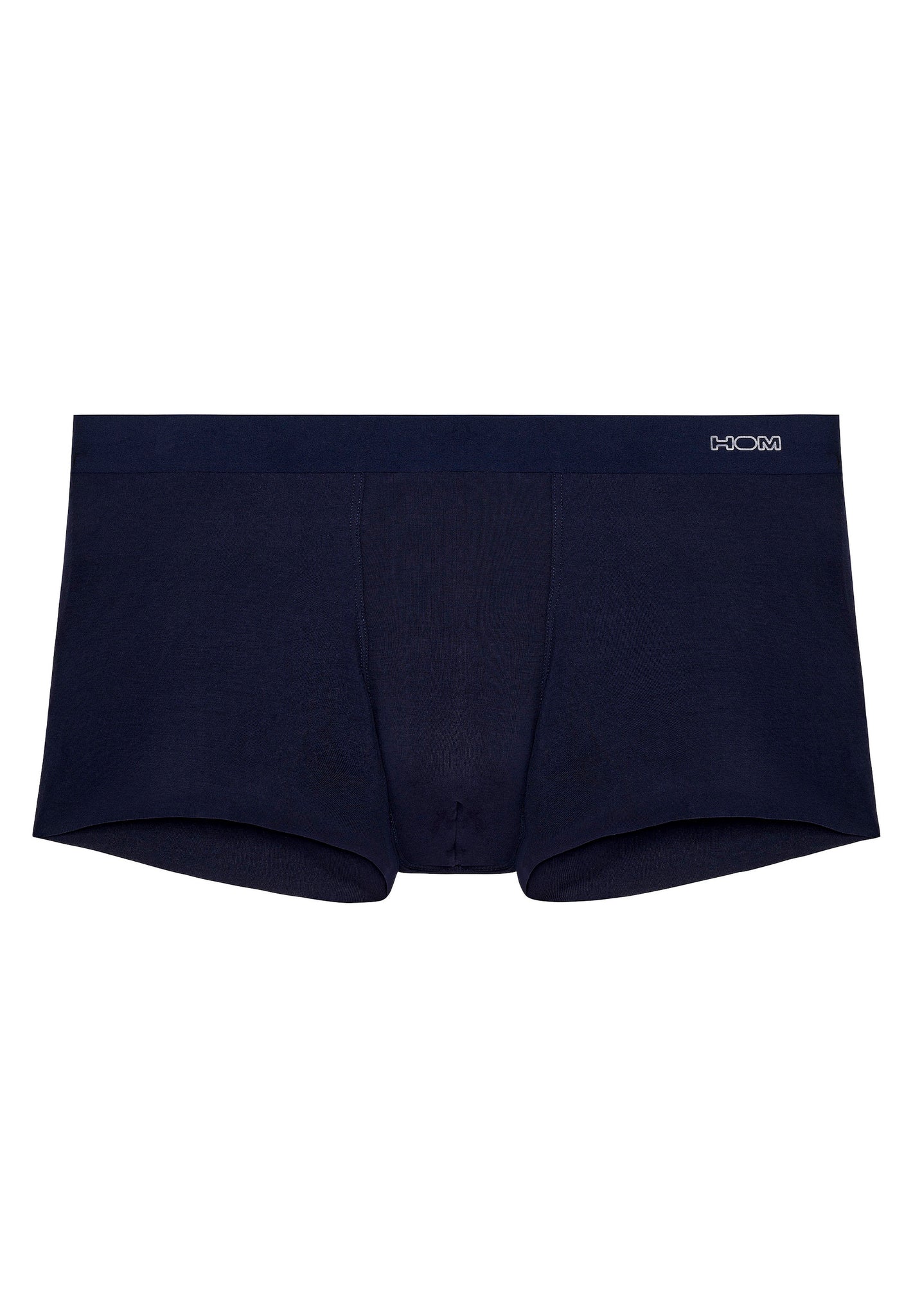 Front cutout view of HO navy modal/viscose/tencel Comfort Boxer Briefs