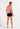 General view of a men model wearing HO navy modal/viscose/tencel Comfort Boxer Briefs