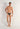 Full-body view of a men model wearing HO black/white stripes modal/viscose/tencel Comfort Micro Briefs