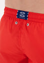 General view of a men model wearing HO red  Beach Boxer