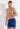 Front view of a men model wearing HO navy  Beach Boxer