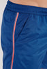 Close-up view of a men model wearing HO navy  Beach Boxer