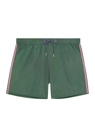 Front cutout view of HO khaki green  Beach Boxer