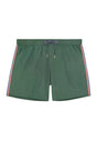 Front cutout view of HO khaki green  Beach Boxer
