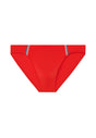 Front cutout view of HO red  Swim Micro Briefs