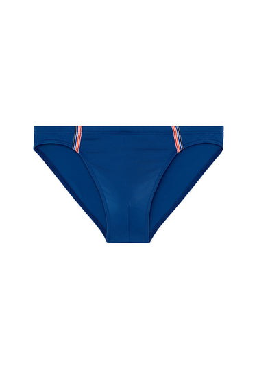 Front cutout view of HO navy  Swim Micro Briefs