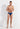Full-body view of a men model wearing HO navy  Swim Mini Briefs