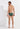 General view of a men model wearing HO khaki green  Swim Mini Briefs