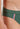 Close-up view of a men model wearing HO khaki green  Swim Mini Briefs