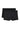 Front cutout view of HO black/black print cotton Boxer Briefs HO1 2p