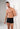 Front view of a men model wearing HO black/black print cotton Boxer Briefs HO1 2p