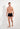 General view of a men model wearing HO black/black print cotton Boxer Briefs HO1 2p