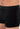 General view of a men model wearing HO black/black print cotton Boxer Briefs HO1 2p