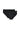 Front cutout view of HO black/black print cotton Mini Briefs HO1 2p