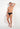 Full-body view of a men model wearing HO black/black print cotton Mini Briefs HO1 2p
