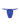 Front cutout view of HO blue  G-String