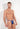 Front view of a men model wearing HO blue  G-String