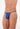 General view of a men model wearing HO blue  G-String