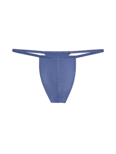 Front cutout view of HO midblue  G-String