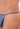 Close-up view of a men model wearing HO midblue  G-String