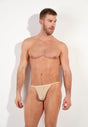 Front view of a men model wearing HO skin  G-String