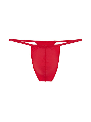 Front cutout view of HO red  G-String