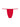 Back cutout view of HO red  G-String