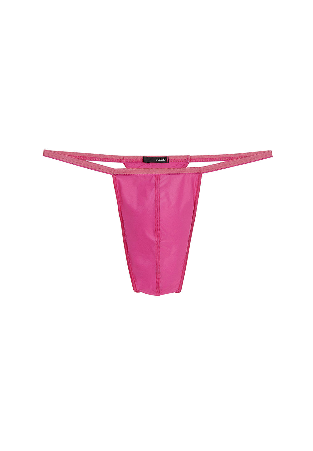 Front cutout view of HO pink  G-String