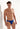 General view of a men model wearing HO blue  Micro Briefs