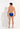 General view of a men model wearing HO blue  Micro Briefs