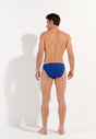 General view of a men model wearing HO blue  Micro Briefs