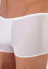 Close-up view of a men model wearing HO white  Trunk